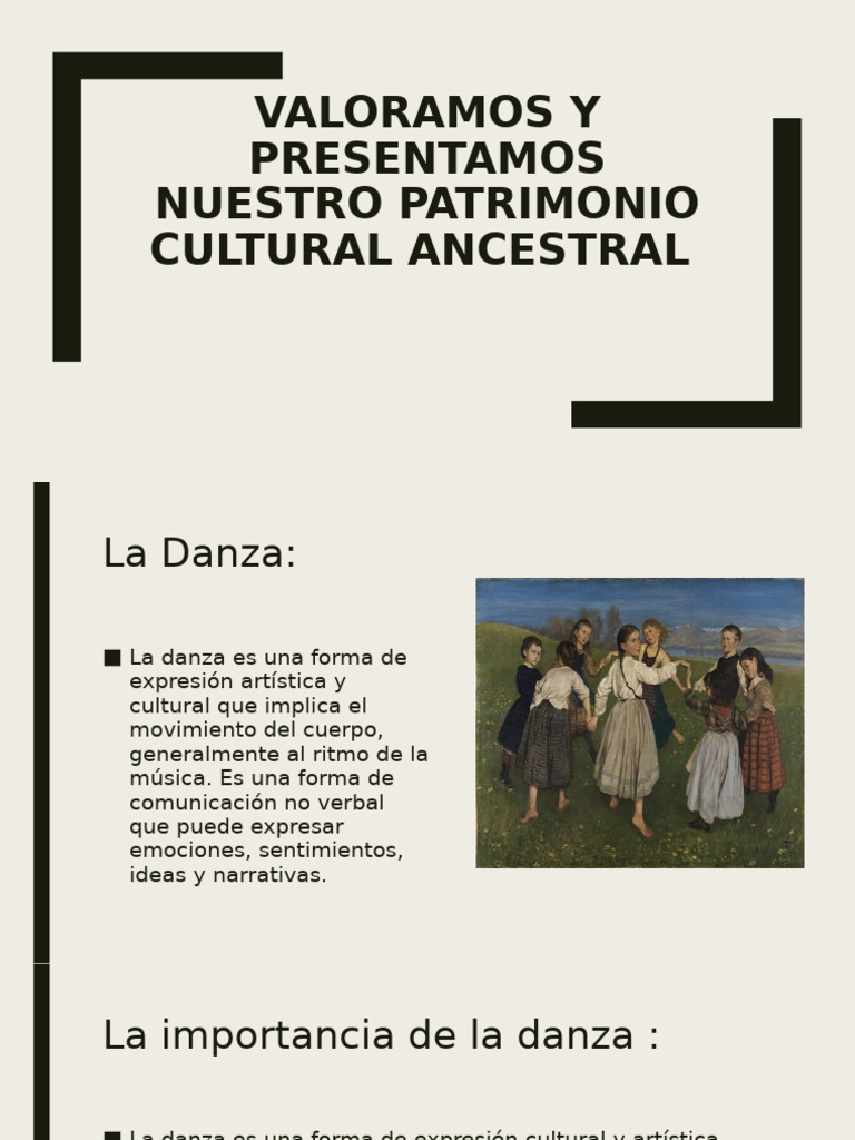 La Danza | PDF | Bailes | Las emociones