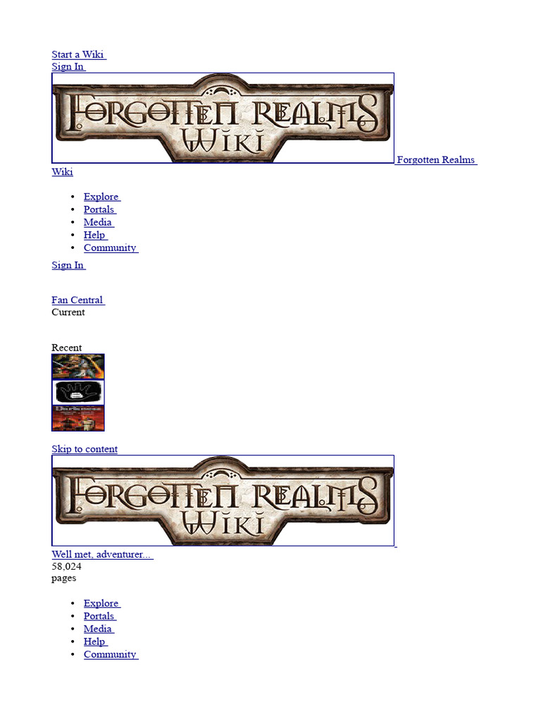 Moander: The God of Decay and Corruption | PDF | Forgotten Realms | Ed ...
