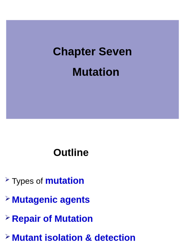 Understanding DNA Mutations and Effects | PDF | Mutation | Point Mutation