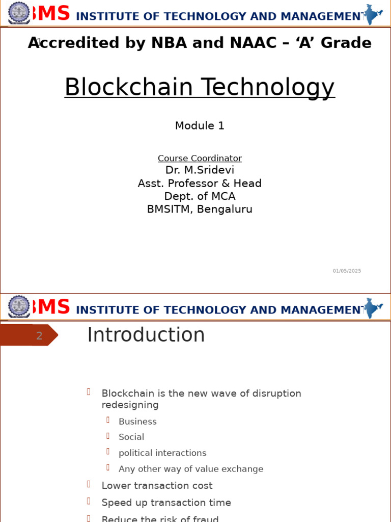 Blockchain Technology Overview and Impact | PDF | Key (Cryptography ...