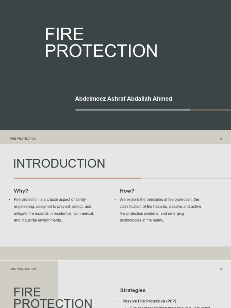 Fire Protection | PDF | Fire Protection | Fire Safety