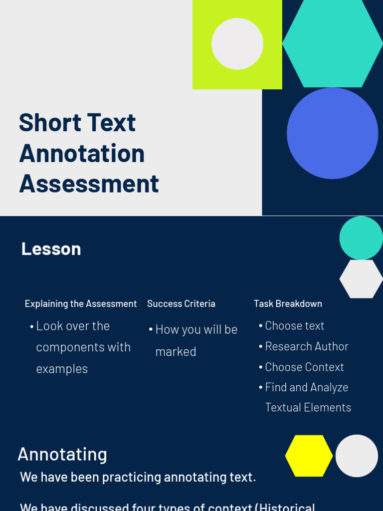Short Text Annotation Assessment | PDF | Annotation | Word