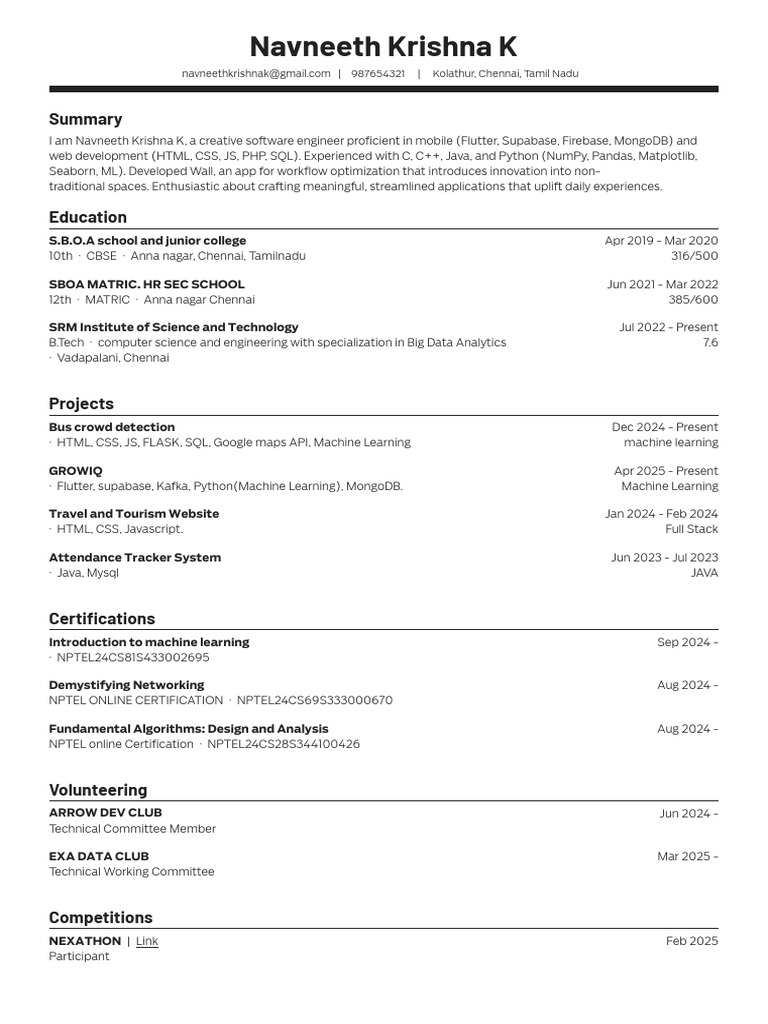 Creative Software Engineer Profile | PDF | Computing | Computer Programming