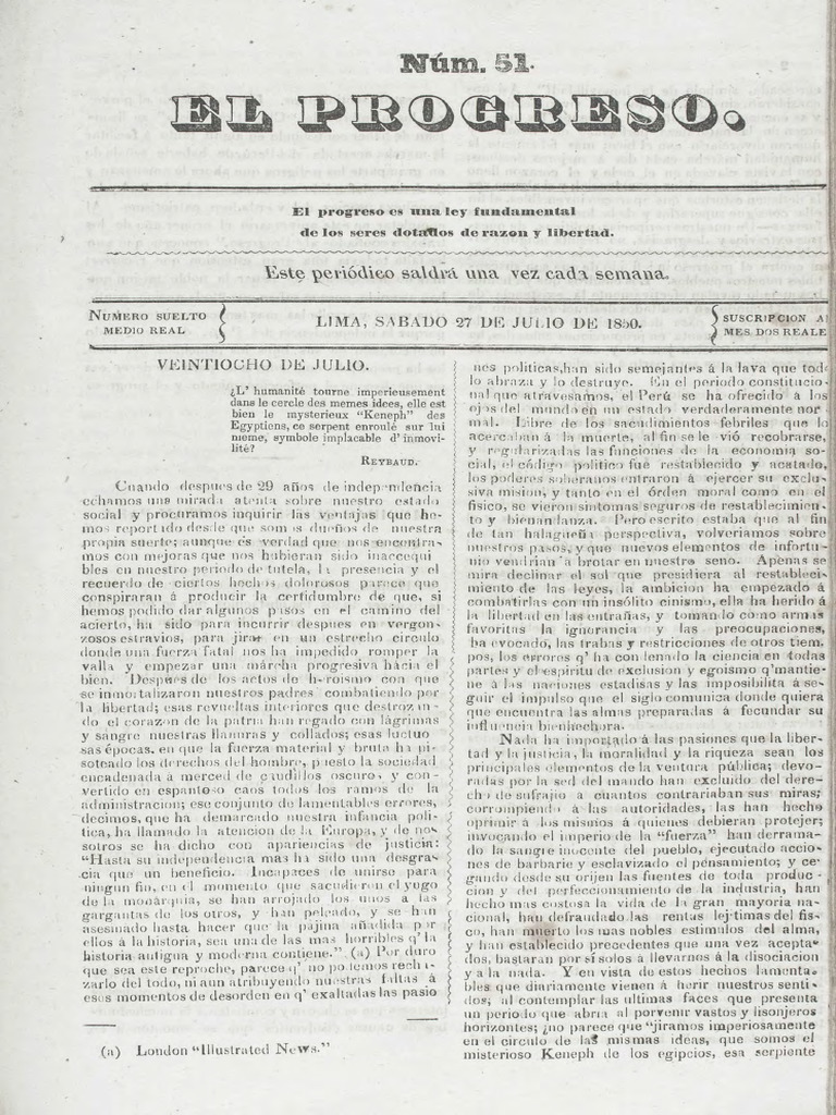 El Progreso N° 51 | PDF