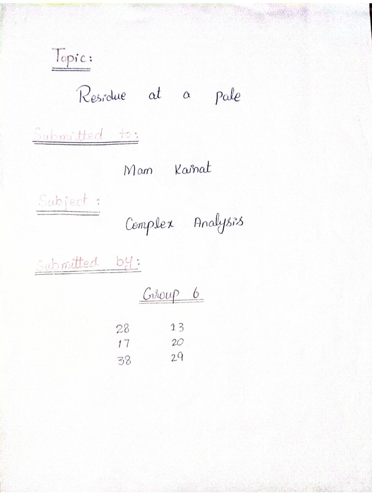 Measure Group 6 | PDF