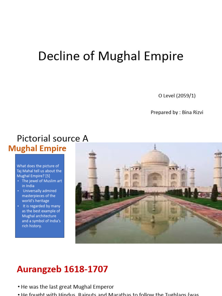 Decline of the Mughal Empire Factors | PDF | East India Company ...