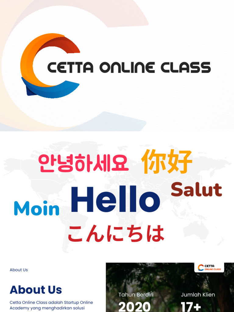 Kelas Bahasa Jepang Cetta Online | PDF