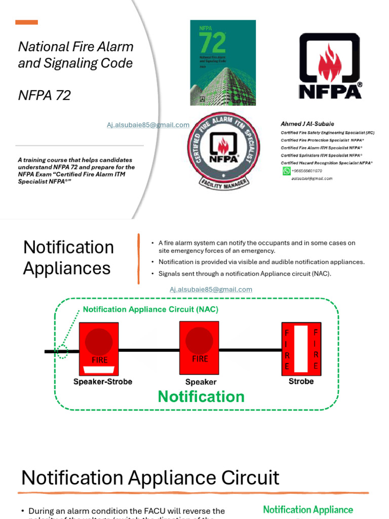 NFPA 72 Fire Alarm Notification Guide | PDF | Electrical Engineering ...