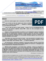 Boletín #21 de La Comision Exiliados Aargentinos en Madrid. Más Información en Nuestra Web