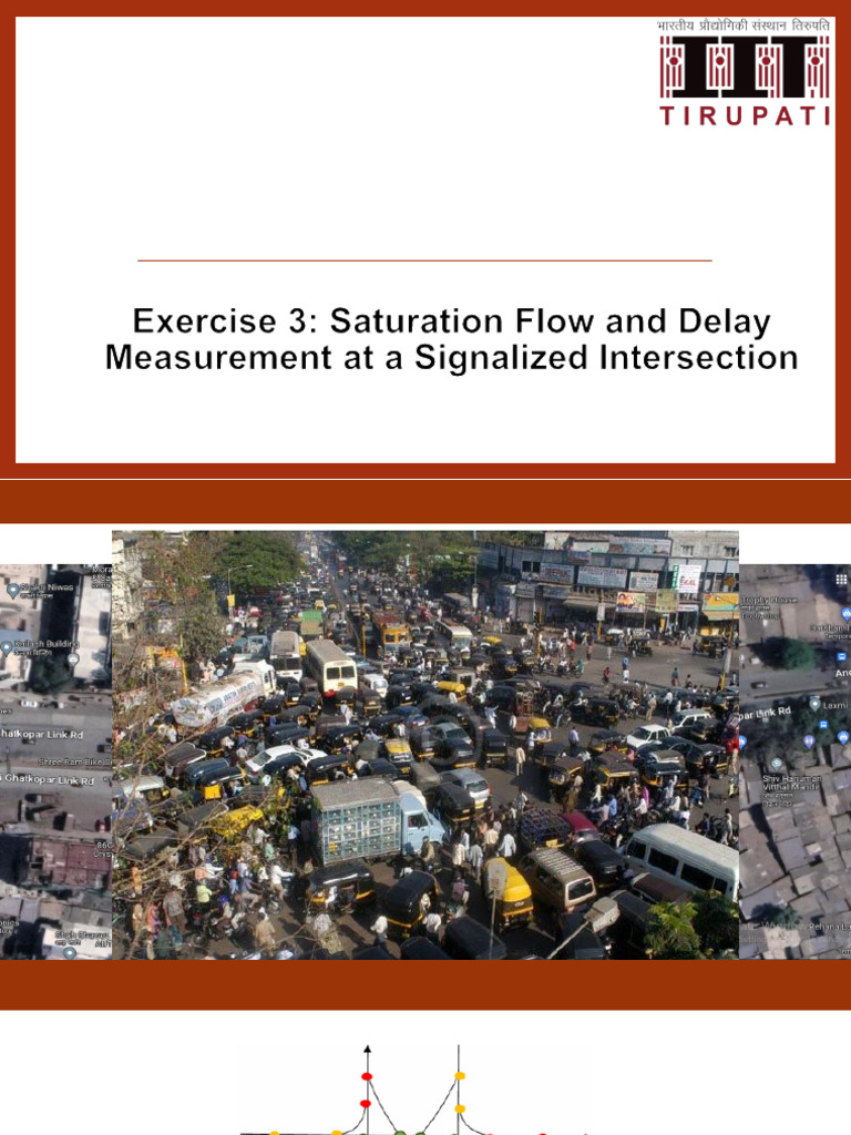 Saturation Flow & Delay at Intersections | PDF | Intersection (Road)