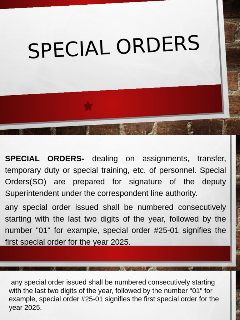 Special Orders and Investigative Protocols | PDF | Detective | Evidence
