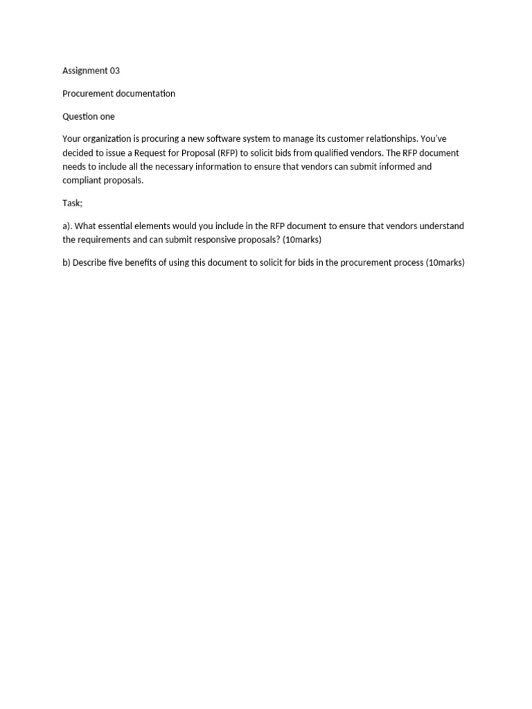 Documentation Assignment | PDF
