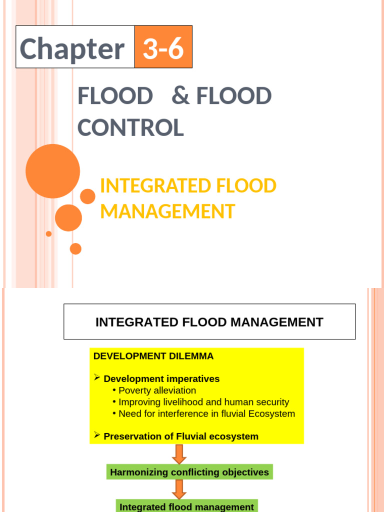 Chapter 3 - 6integrated Flood Management | PDF | Flood | Floodplain