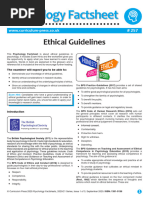BPS Code of Ethics and Conduct | PDF | Career & Growth