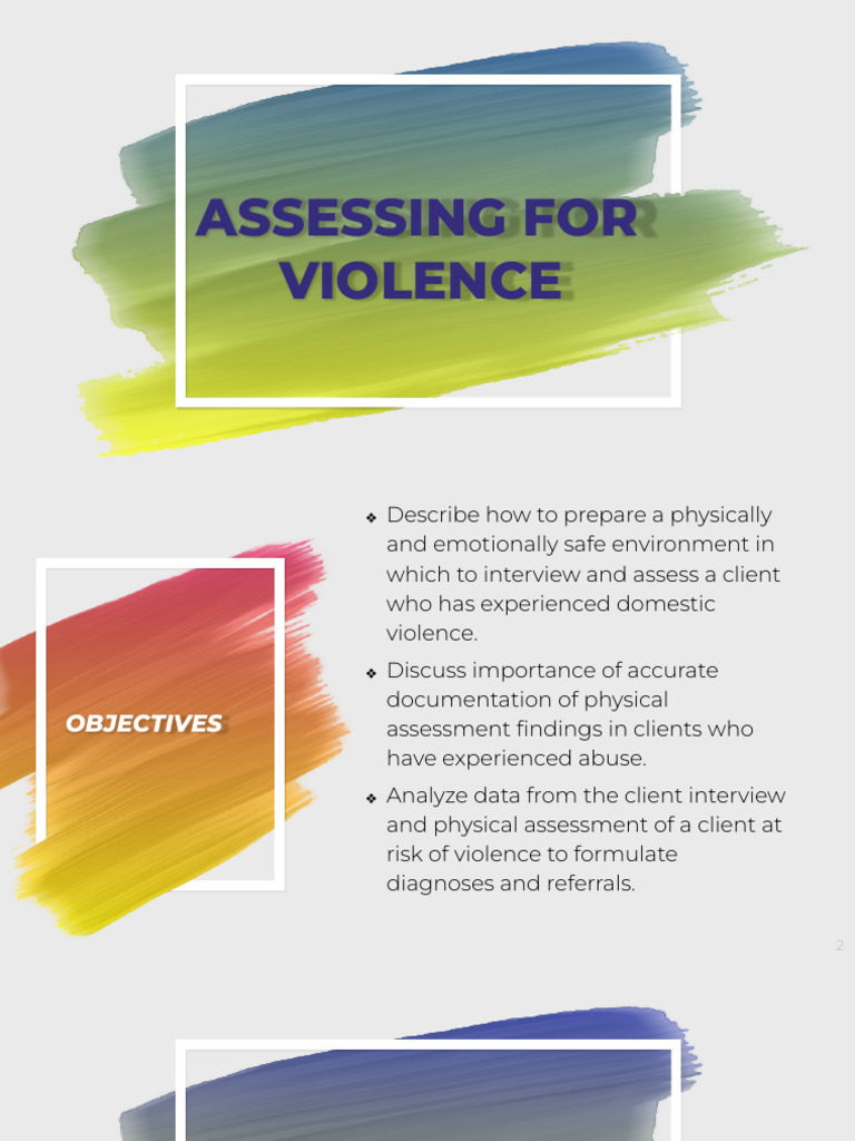 Assessing Domestic Violence Risks | PDF | Violence | Child Abuse