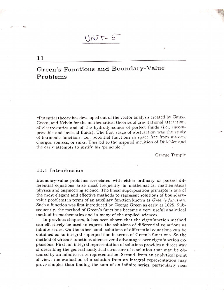 Pde Unit 5 Notes | PDF
