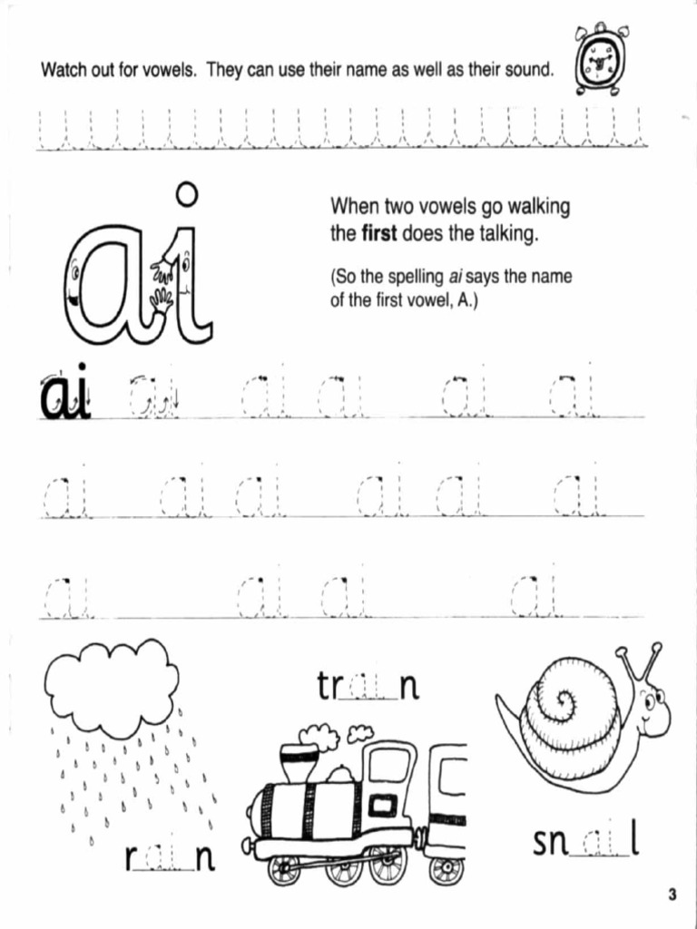 Jolly Phonics - Workbook 4 | PDF