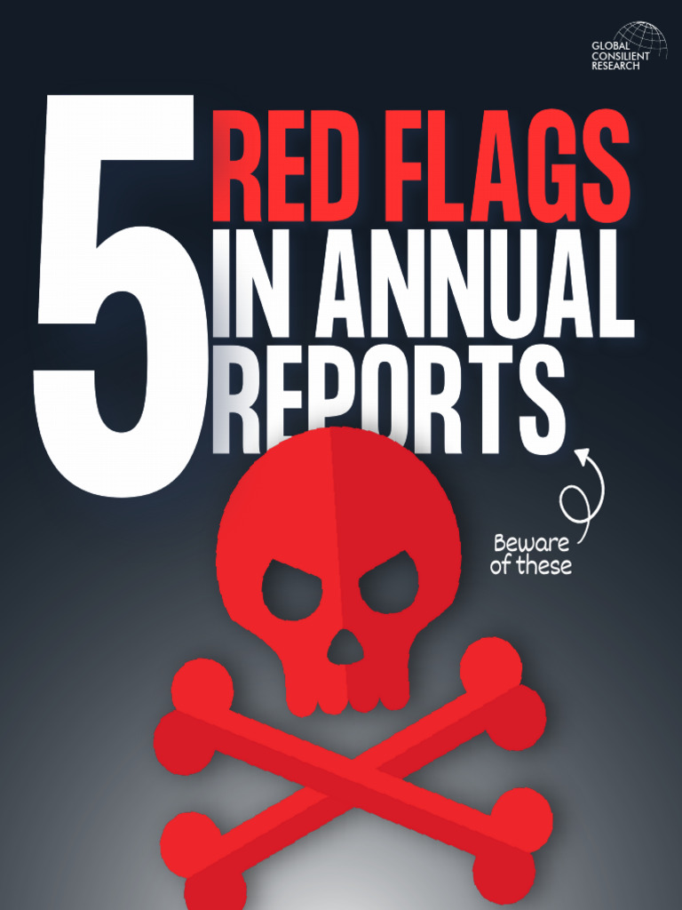 Red Flags in Annual Reports 1730737230 | PDF | Inventory | Revenue