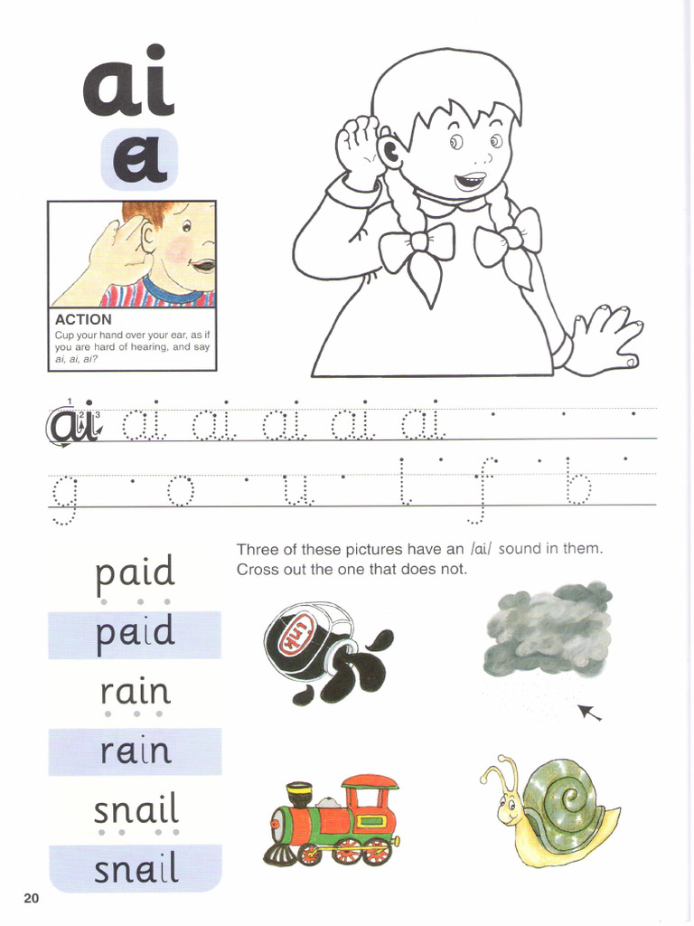 Jolly Phonics PB 1 | PDF