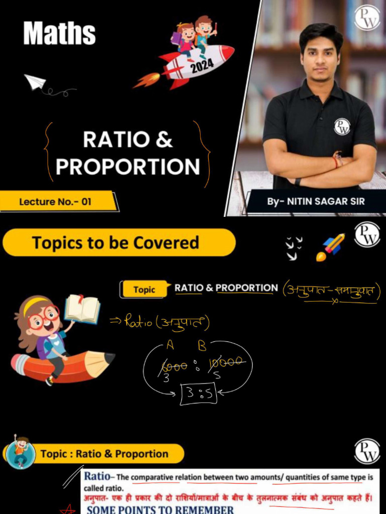 Ratio & Proportion 1 | PDF