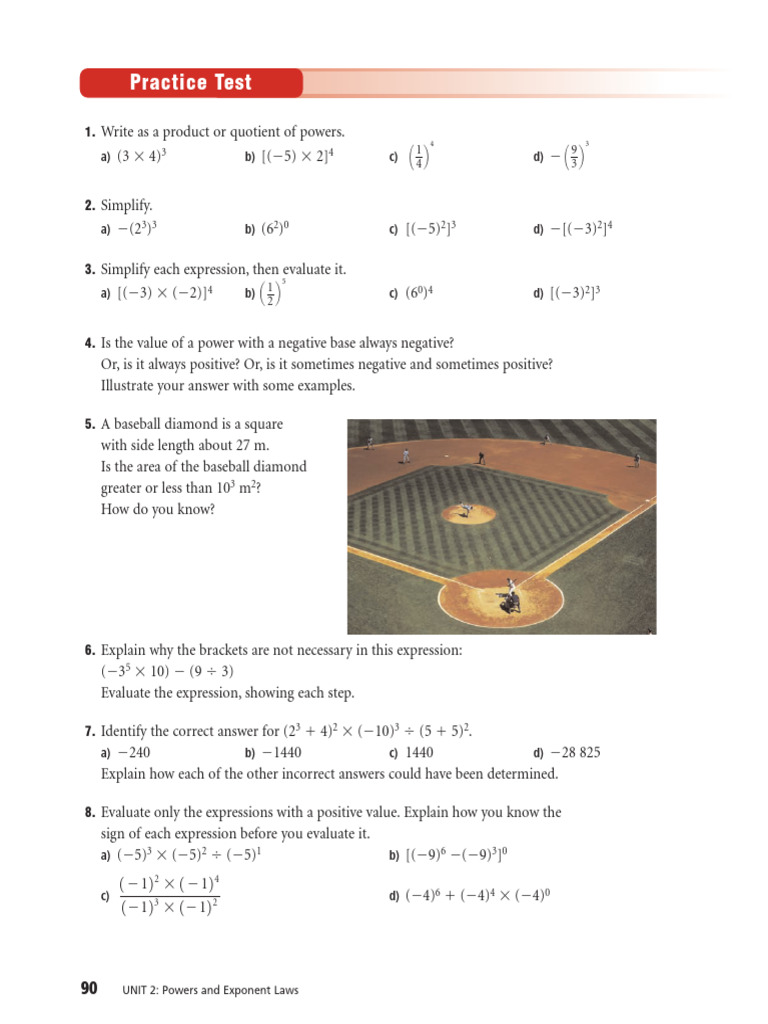 Review Unit 2 - Practice Test | PDF