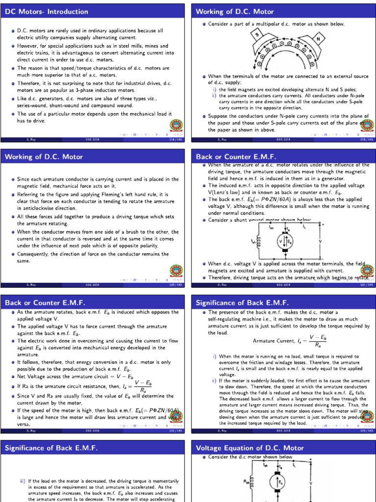 DC Motors | PDF