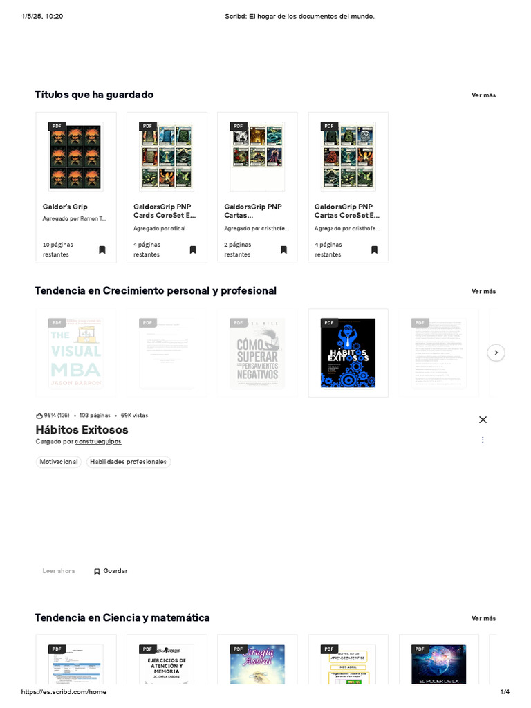 Scribd - El Hogar de Los Documentos Del Mundo - 3 | PDF | Publicación