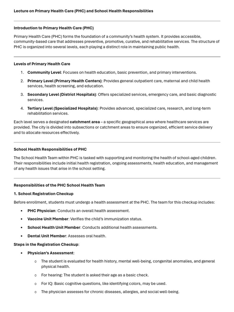 D School Health and STD Notes | PDF | Health Care | Sexually ...
