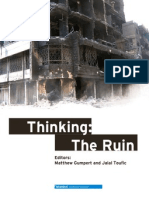 Thinking The Ruin Jalal Toufic