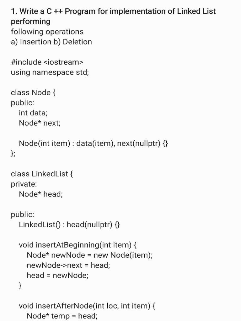 C++ Practical Questions | PDF