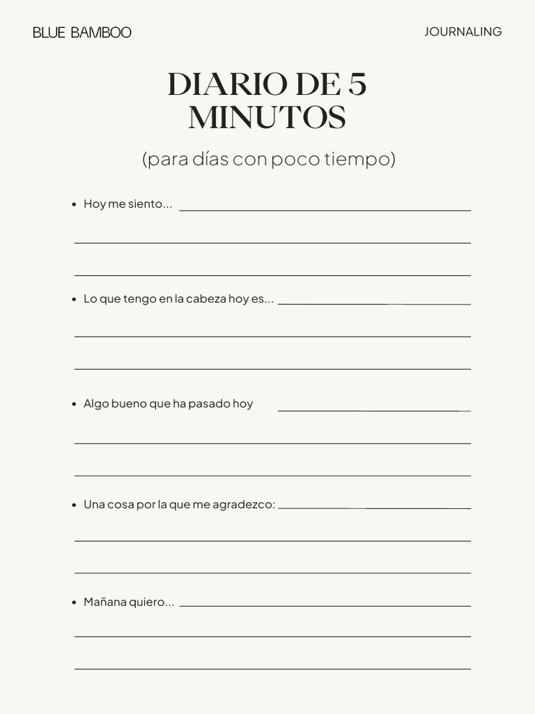 Plantillas de Journaling en PDF Gratis | PDF