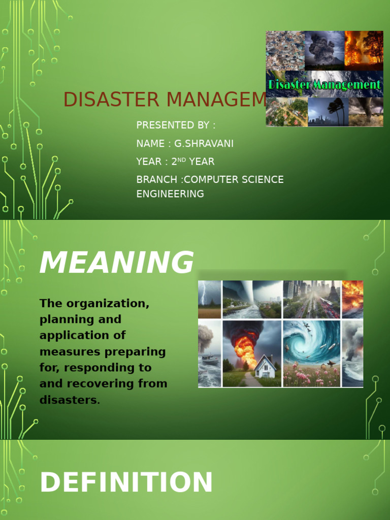 Comprehensive Guide to Disaster Management | PDF | Emergency Management ...