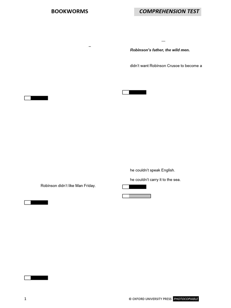 Obw Robinson Crusoe | PDF | Robinson Crusoe