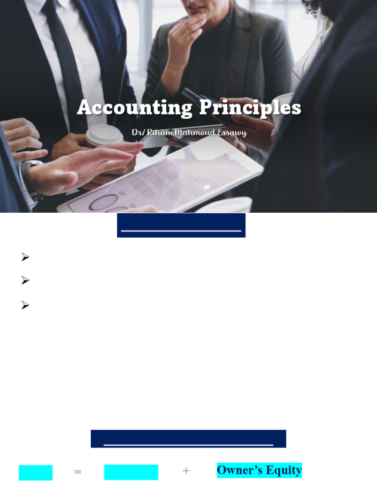 Understanding Accounting Principles | PDF | Balance Sheet | Equity ...