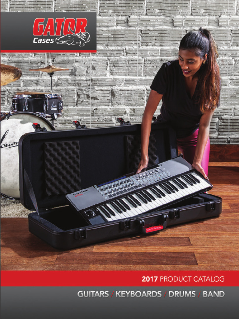 Gator Guitar Cases and Bags Overview | PDF | Guitars | Backpack