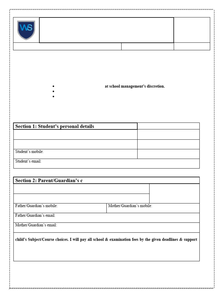 Sixth Form Application Guidelines 2025 | PDF | Educational Stages ...