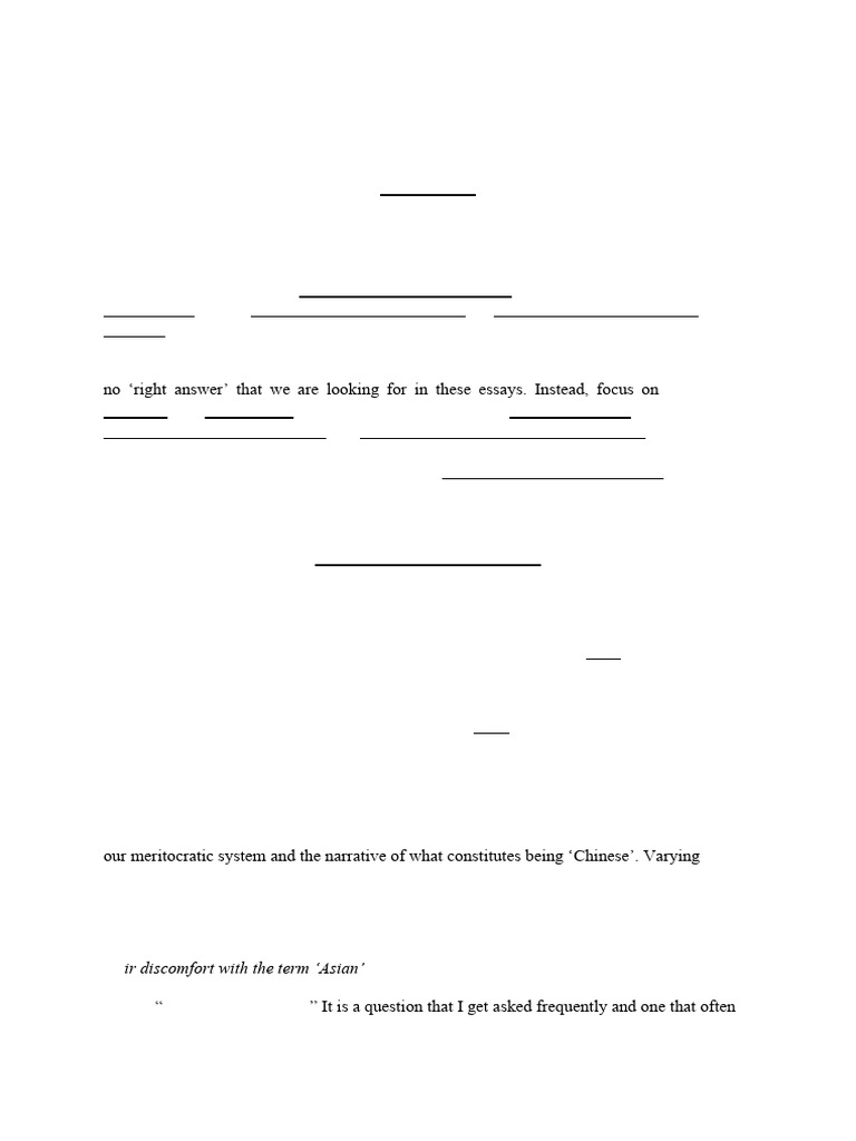 Individual Assignment Examples | PDF | Standard Chinese | Essays