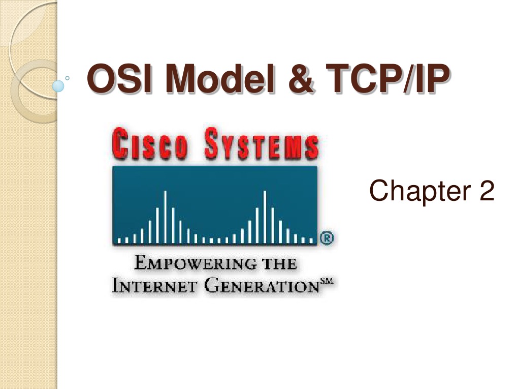 Osi and Tci-ip Model | Osi Model | Internet Protocol Suite