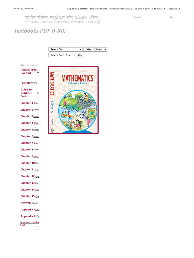 NCERT | PDF