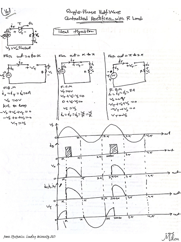 Controlled Rectifier | PDF