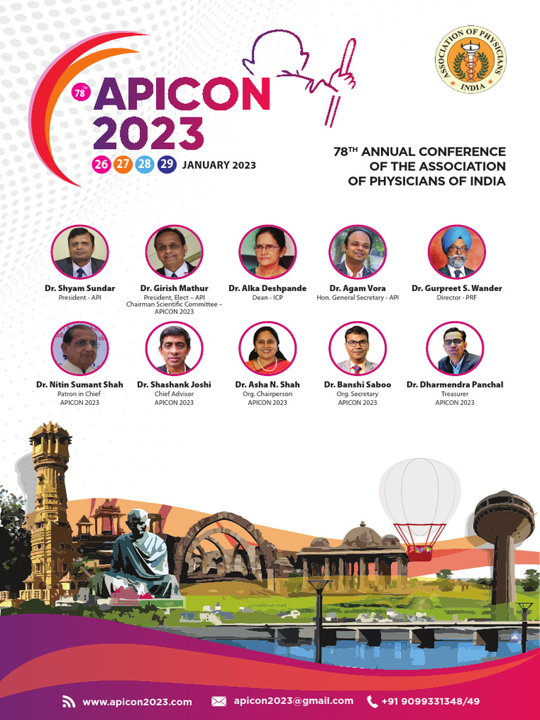 APICON-2023 - First Annoucement | PDF | Gujarat