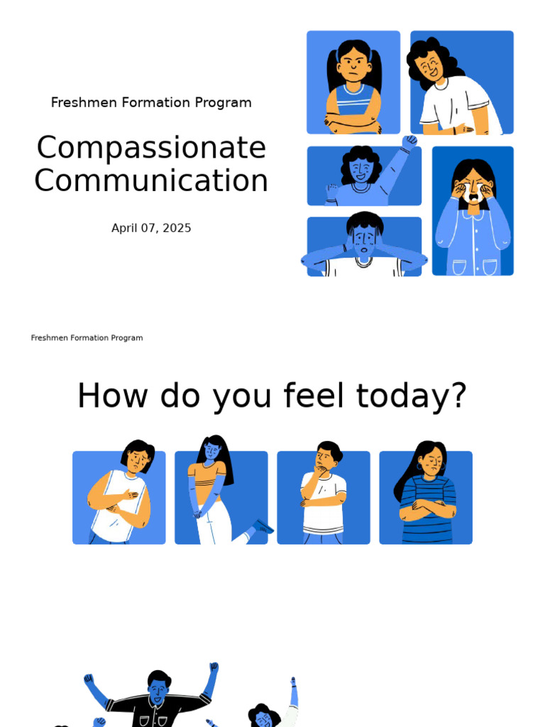 Compassionate Communication Framework | PDF | Senses | Feeling