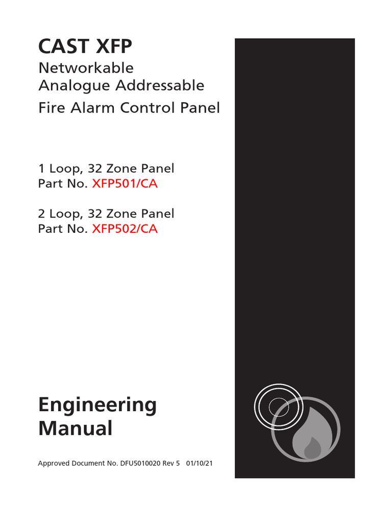 DFU5010020 CAST XFP 1 or 2 Loop 32 Zone Engineering Manual Rev 5 | PDF ...
