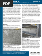 Galvanizing Defects and Remedies Guide | PDF