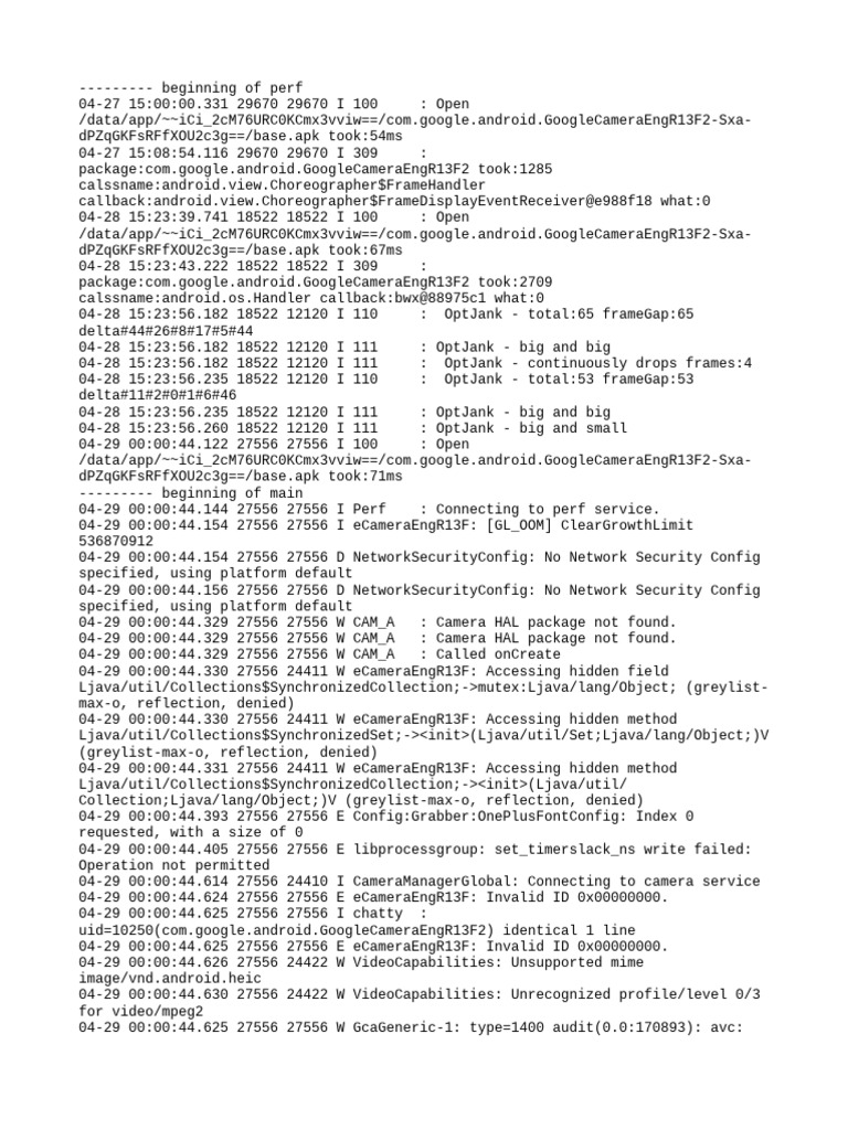 Log Cat 1745874044496 | PDF | Software | Computing