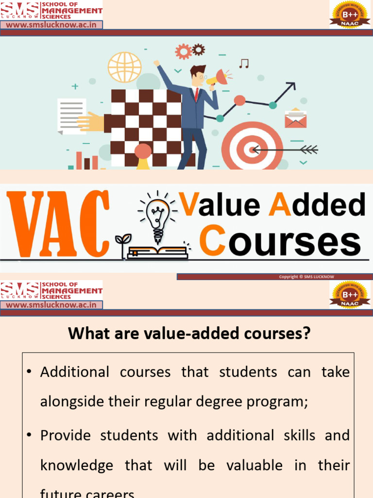 Importance of Value-Added Courses | PDF | Analytics | Knowledge