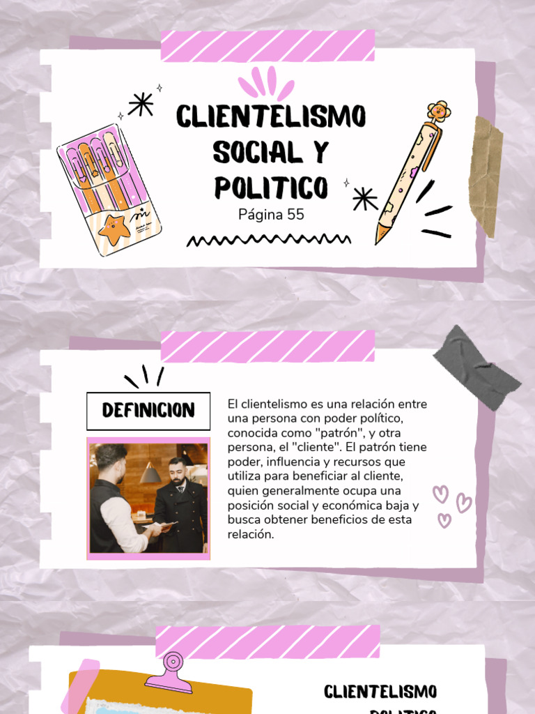 Definición de Clientelismo Político | PDF