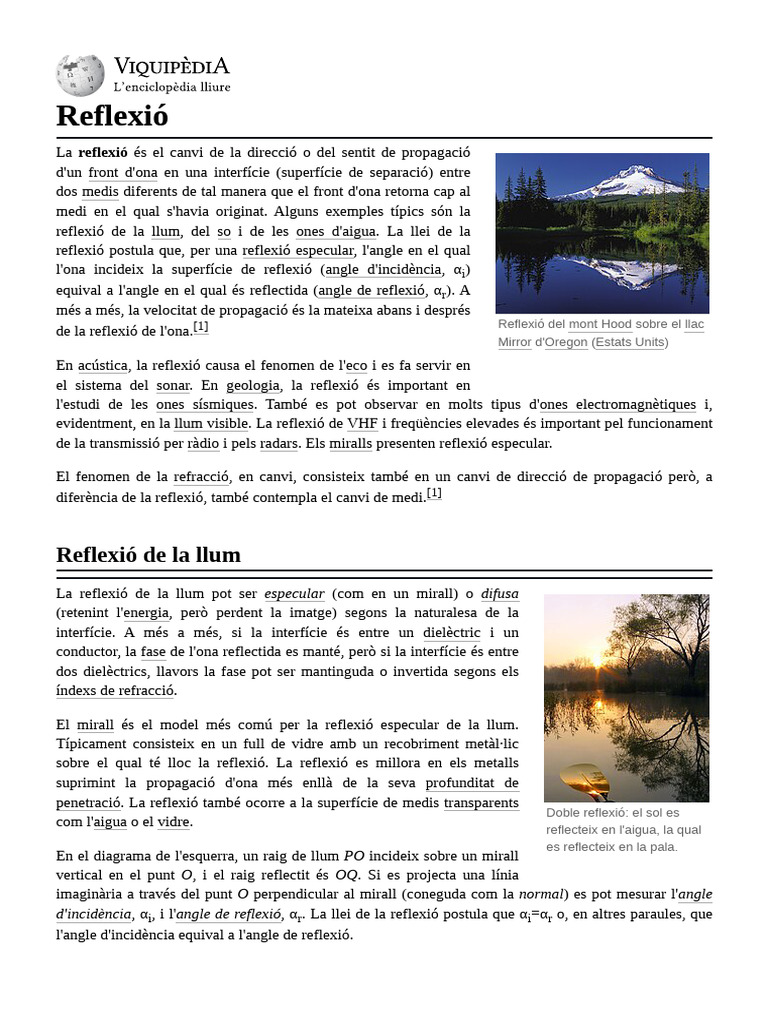 Reflexió | PDF