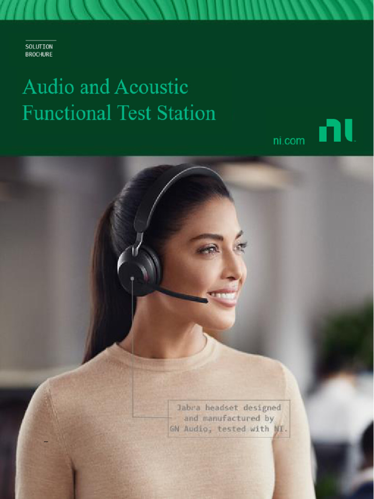 NI Audio & Acoustics Production Testing Solutions | PDF | Microphone ...