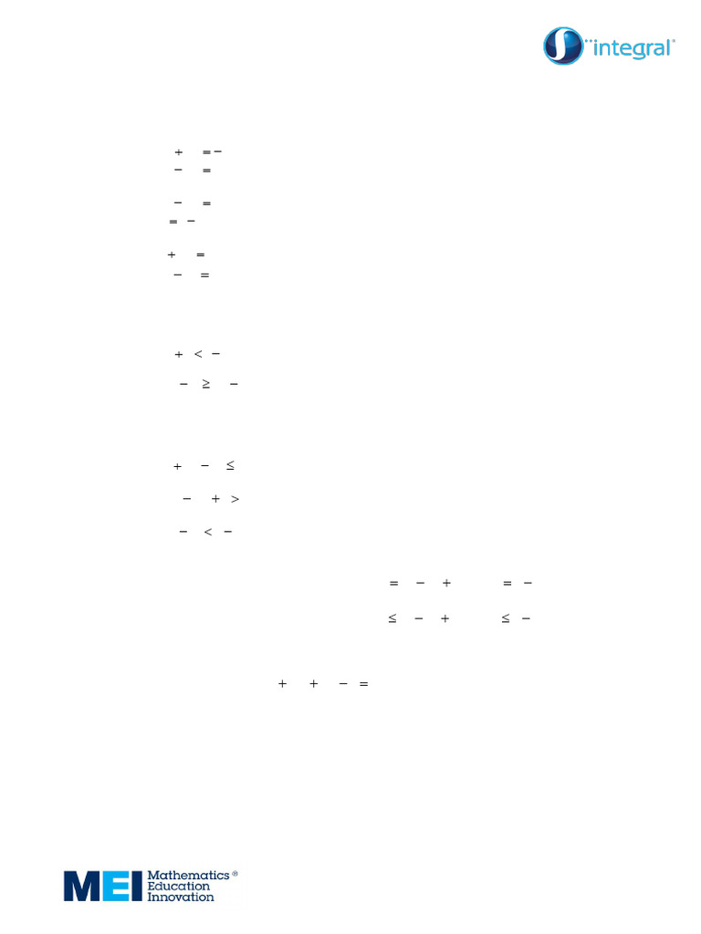 Equations And Inequality 1 Pdf